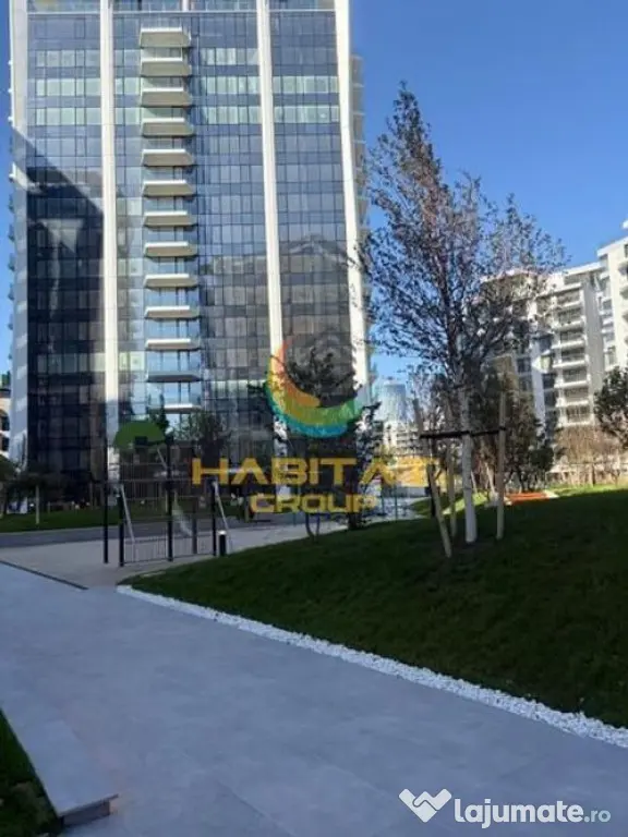 Ap 2 camere in One Lake Club - Floreasca- Et 1/15 - View Curte Interioara - Bucuresti (Bucuresti-Ilfov)