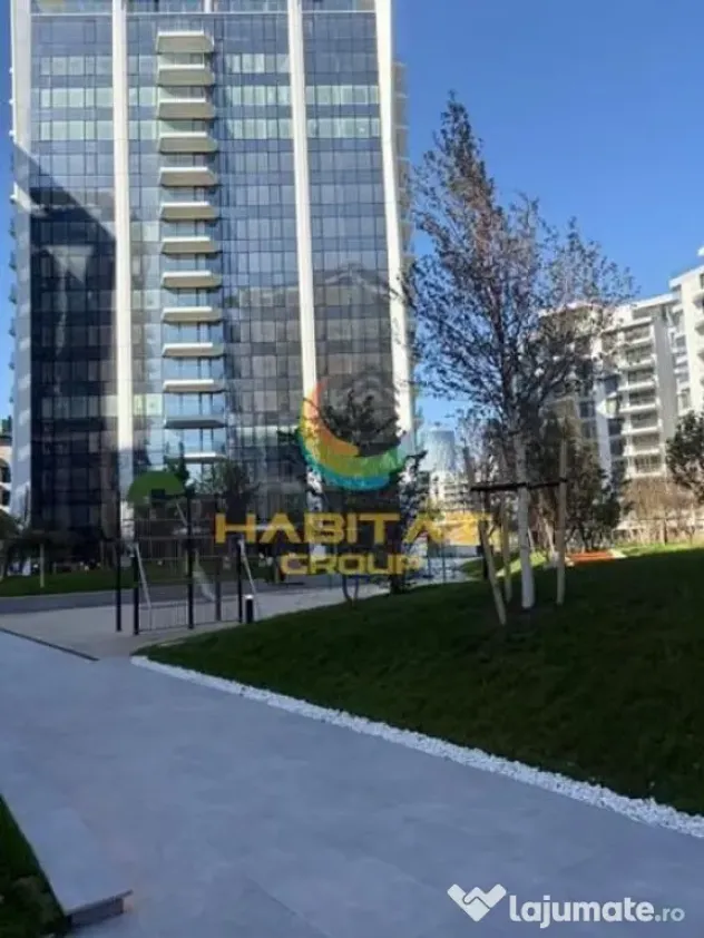 Ap 2 camere in One Lake Club - Floreasca- Et 1/15 - View Curte Interioara - Bucuresti (Bucuresti-Ilfov)