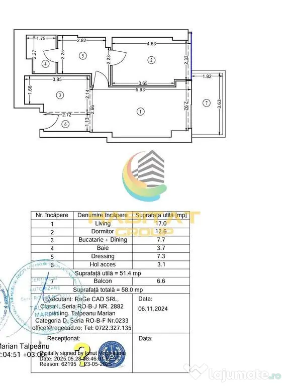 Apartament in UPsite Floreasca 2 camere + terasă + boxă - Bucuresti (Bucuresti-Ilfov)