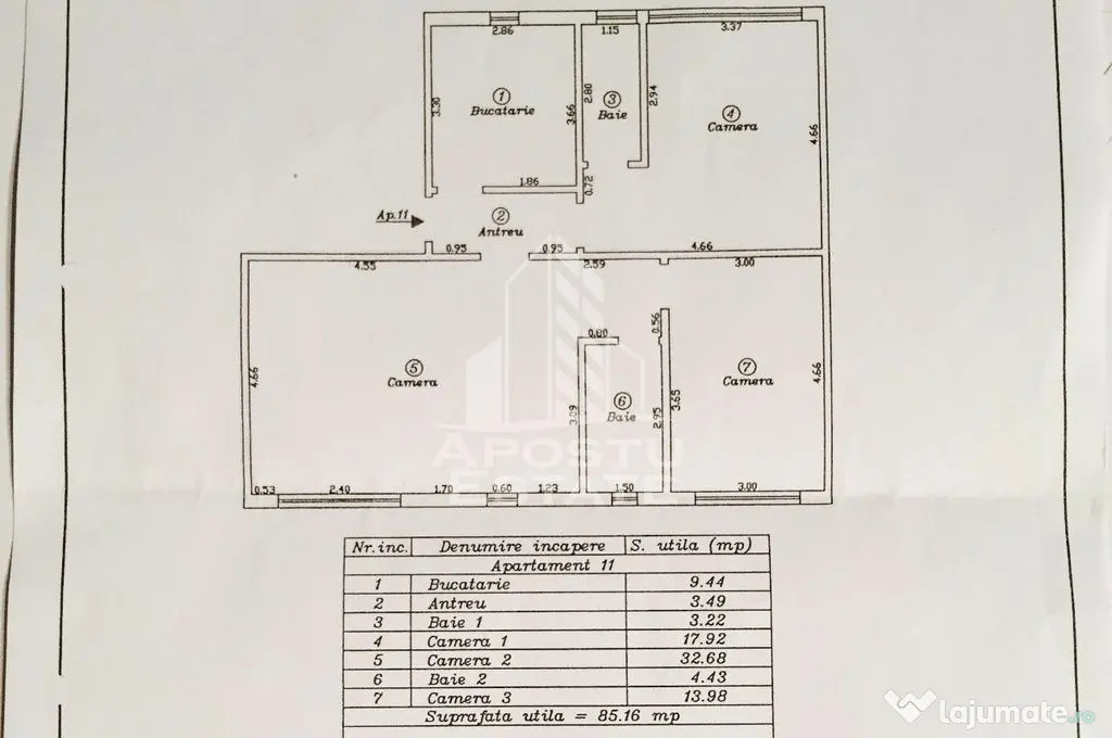 Apartament 3 camere, decomandat, modern si la cheie, Turist, Timisoara - Timisoara (Timis)