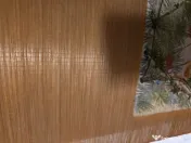 Set 2 picturi japoneze pe mătase, suluri decorative Kakejiku cu bambus 