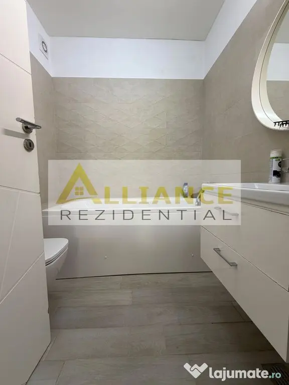 Apartament cu 3 camere, mobilat si utilat, bloc 2023, parcare inclusa - Popesti Leordeni (Bucuresti-Ilfov)