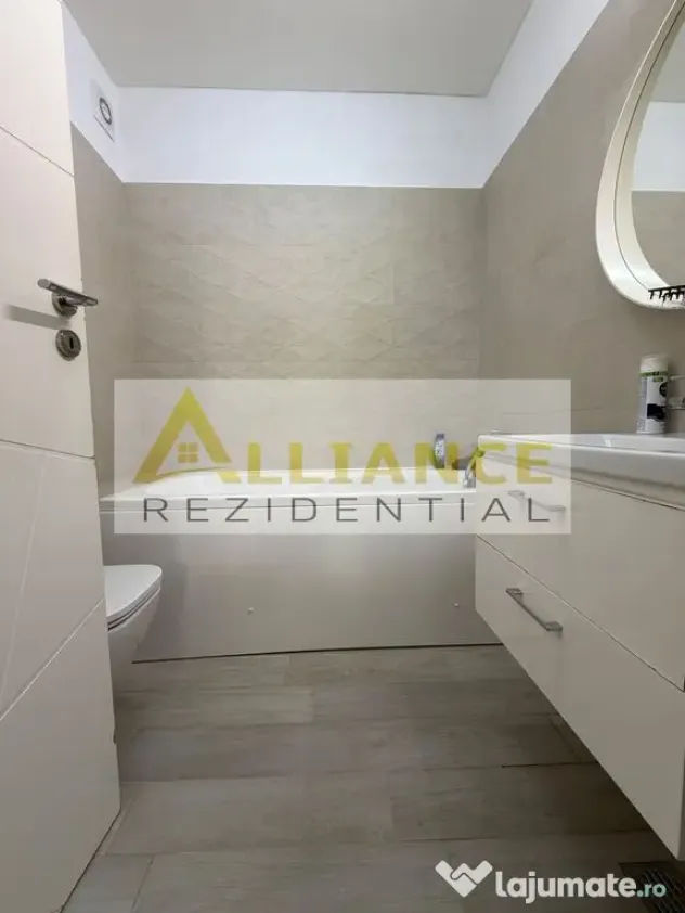 Apartament cu 3 camere, mobilat si utilat, bloc 2023, parcare inclusa - Popesti Leordeni (Bucuresti-Ilfov)