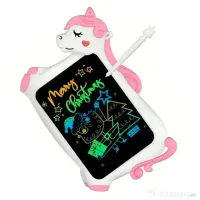 Tabletă de scris și desenat LCD 10 inch pentru copii, model unicorn 