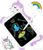 Tabletă de scris și desenat LCD 10 inch pentru copii, model unicorn 