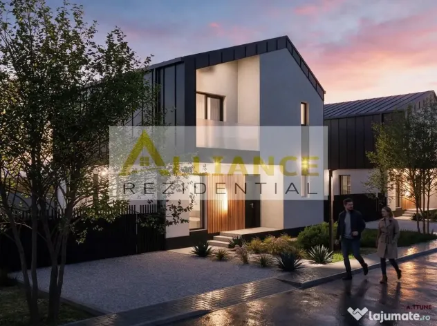 Casa individuala P+1E ~ 5 camere 3 bai ~ teren 360mp ~ - Berceni (Bucuresti-Ilfov)