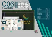 Pallady 4 camere 132 mp + curte 149 mp acte agata de mutare 