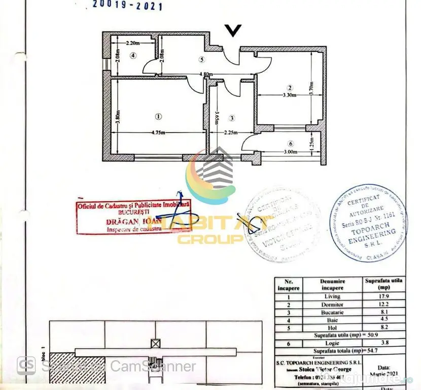 Apartament 2 camere mobilat 2021 - Bucuresti (Bucuresti-Ilfov)