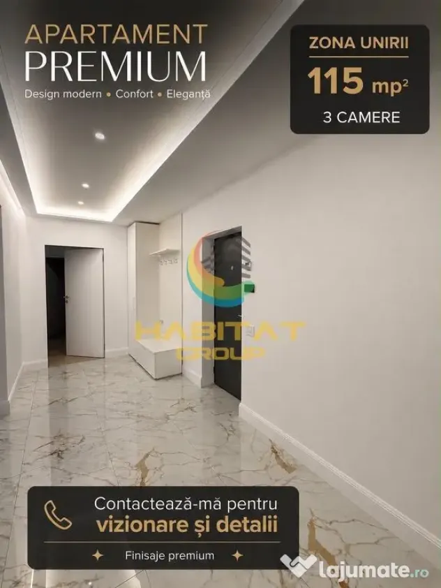 Complex NOU 2023 Langa Piata Unirii & Tineretului 3 Camere 112,8mp - Bucuresti (Bucuresti-Ilfov)