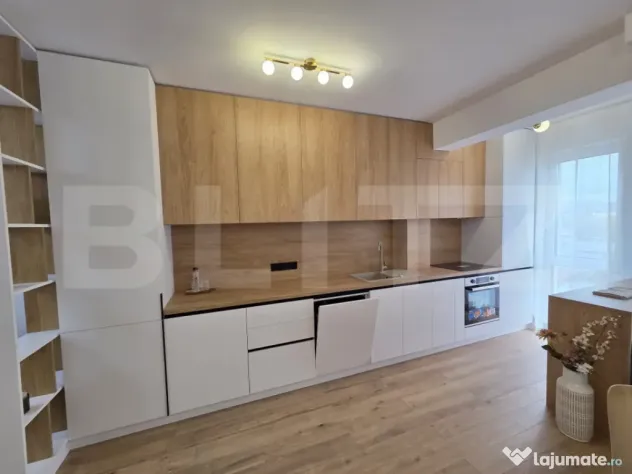 Apartament modern, 2 camere, terasa, parcare, Zona Tineretul - Floresti (Cluj)