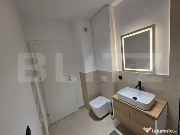 Apartament modern, 2 camere, terasa, parcare, Zona Tineretul - Floresti (Cluj)