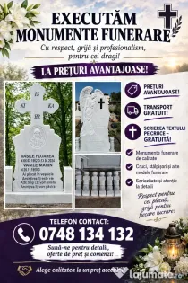 Monumente funerare la preturi avantajoase