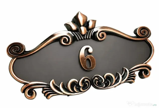 Plăcuță număr casă / stradală personalizată – Print 3D 50 lei