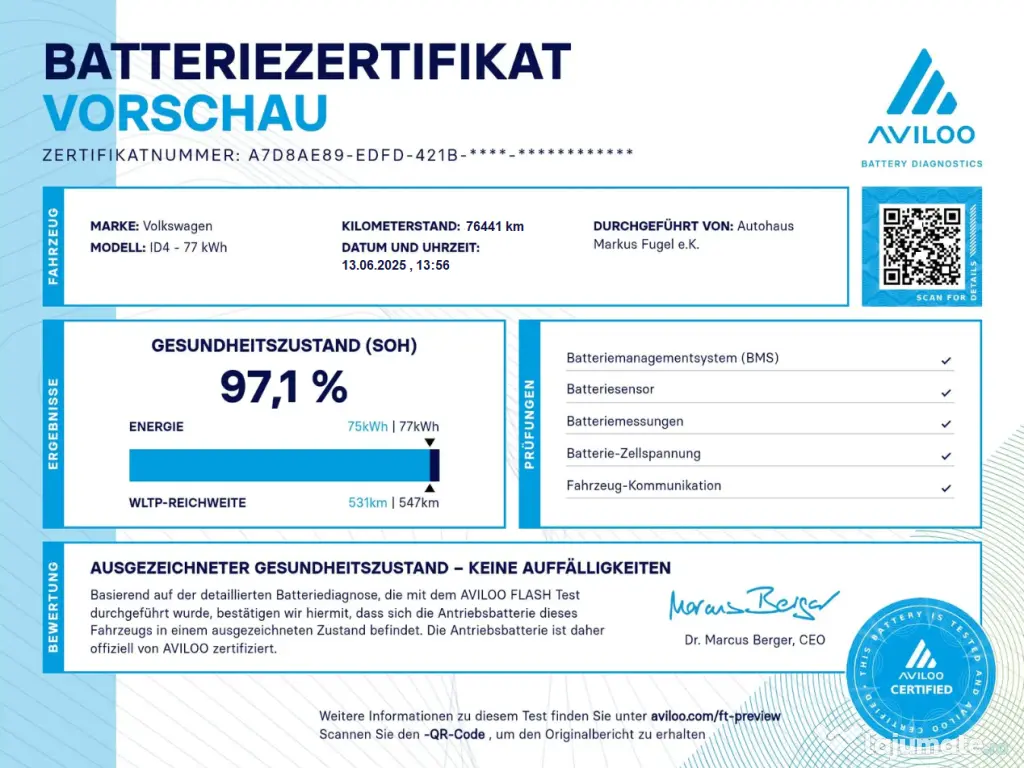 Volkswagen ID.4 Pro Ediția 1 Heat Pump R.Camera AHK ACC