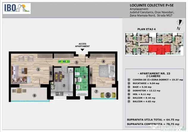 Apart 2 - Mamaia Nord/ Sat