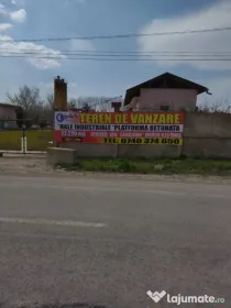 ID 9030 Teren industrial cu hale * Str Bacului