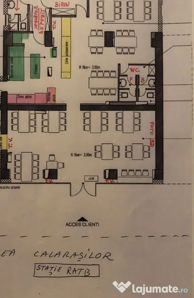 Spațiu comercial Calea Calarasilor 150 mp