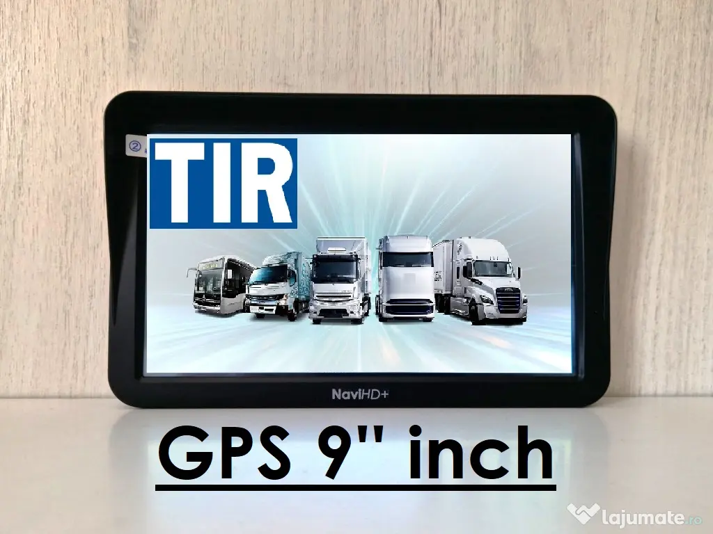 Navi HD PRO GPS-9"inch, pentru Truck,TIR,Camion,Auto.NOU
