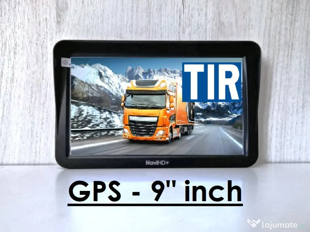 Navi HD PRO GPS-9"inch, pentru Truck,TIR,Camion,Auto.NOU
