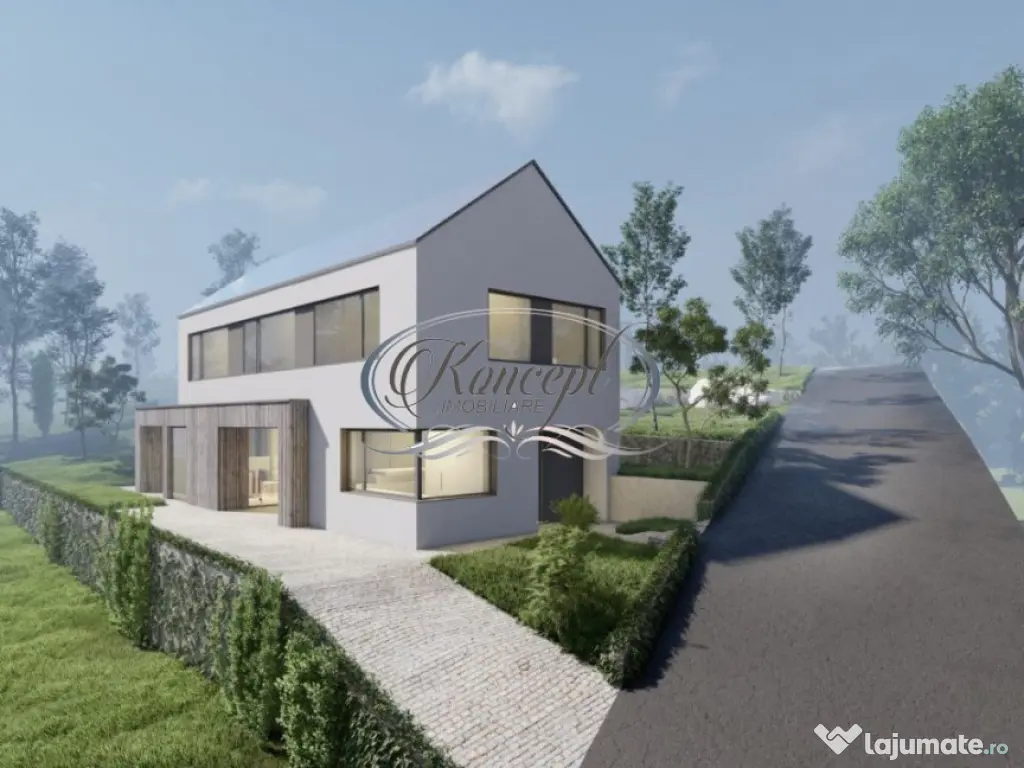 Ansamblu de case cu panorama, in Baciu