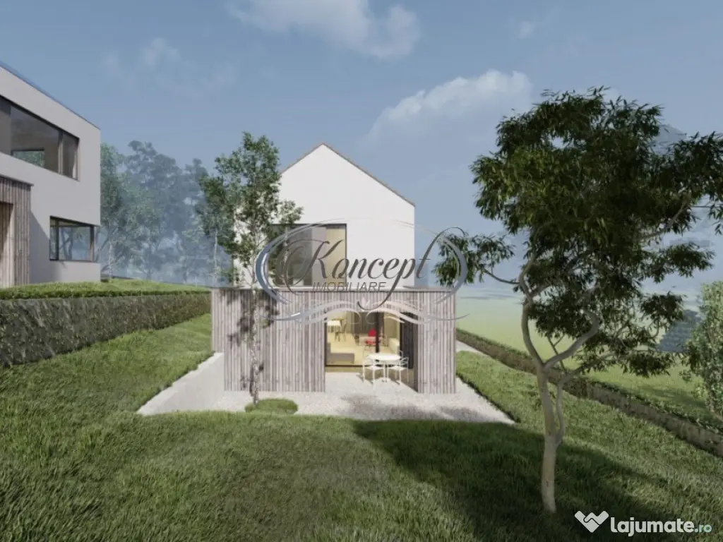 Ansamblu de case cu panorama, in Baciu