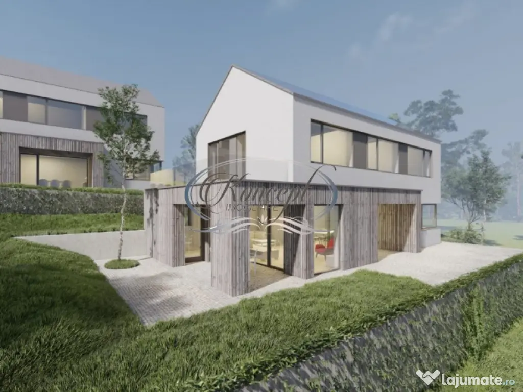 Ansamblu de case cu panorama, in Baciu