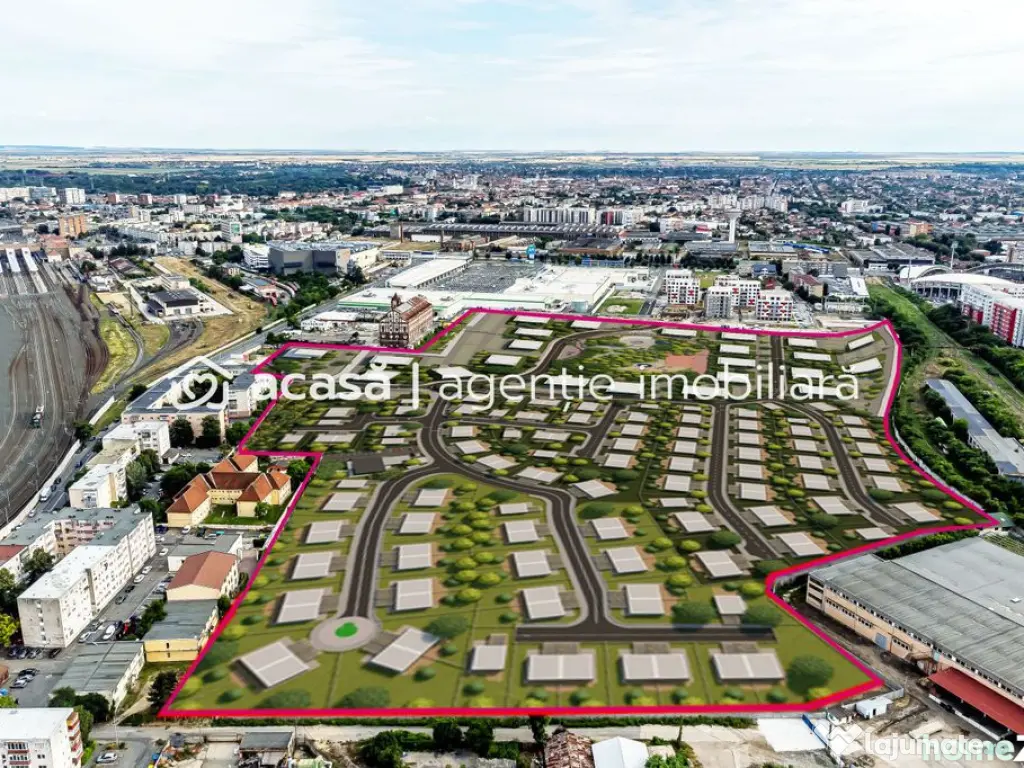 Investește într-un cartier în dezvoltare, în inima Ar...