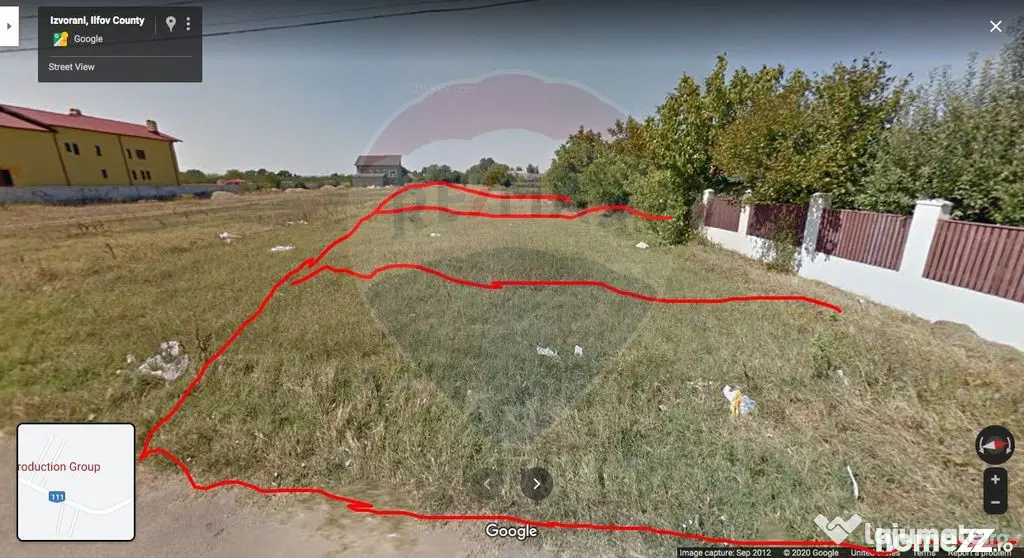 Vanzare teren Snagov - Izvorani, Strada Gradinarilor 48