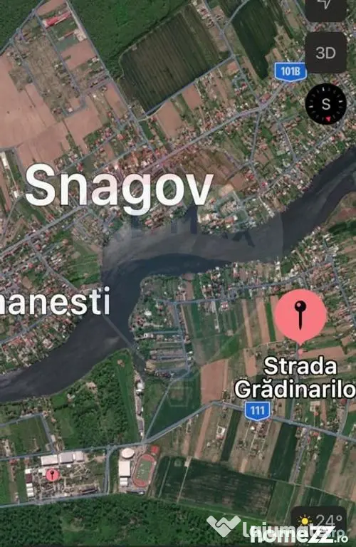 Vanzare teren Snagov - Izvorani, Strada Gradinarilor 48