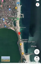 Teren construcții, vedere frontala la mare și Certifica...