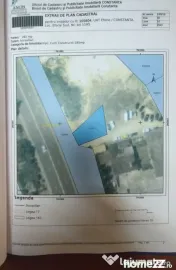 Teren construcții, vedere frontala la mare și Certifica...
