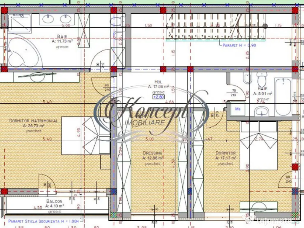 Casa finisata, compartimentare versatila in cartierul Gheorg