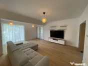 Baneasa, 3 camere, 110mp, parter, finisaje de lux, mobilat ? 