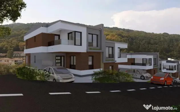 Duplex finisat pe 3 niveluri , 165 mp, ansamblu privat, zona