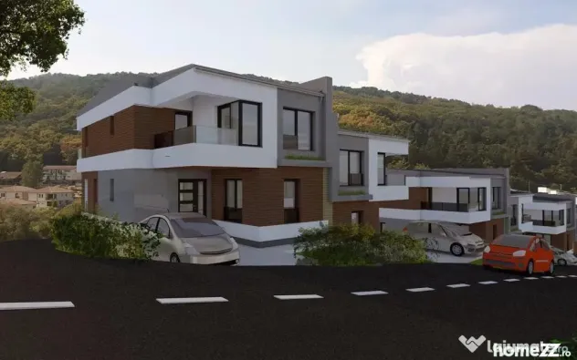 Duplex finisat pe 3 niveluri , 165 mp, ansamblu privat, zona - Floresti (Cluj)