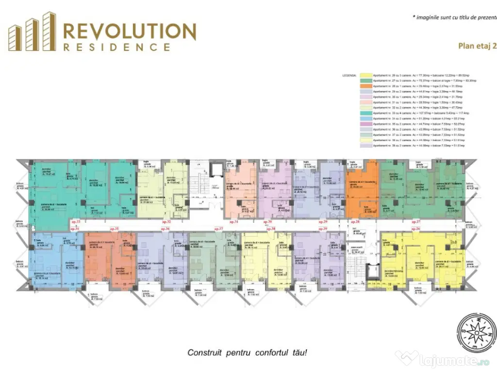 COMISION 0% -Ap.3 camere-str.Vasile Alecsandri 72B, Baia Mare