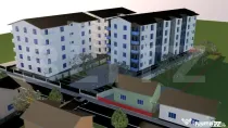 Apartament 3 camere, ansamblu nou, Radauti