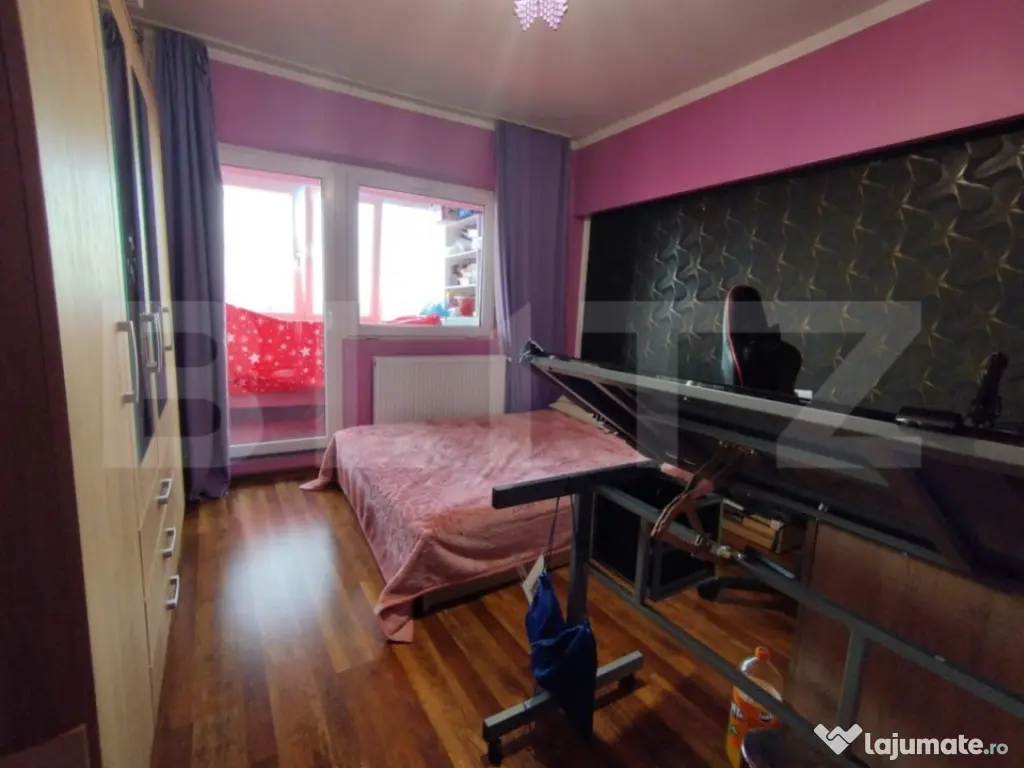 Apartament 3 camere, 65mp, priveliste fantastica, zona Turis