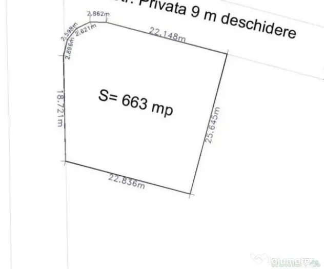 Teren de vanzare zona Arex, drum asfaltat, Ampoi 3