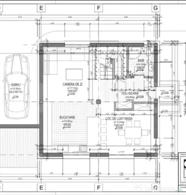 Casa cu 4 camere, 120 mp, incalzire in pardoseala, 250 mp de