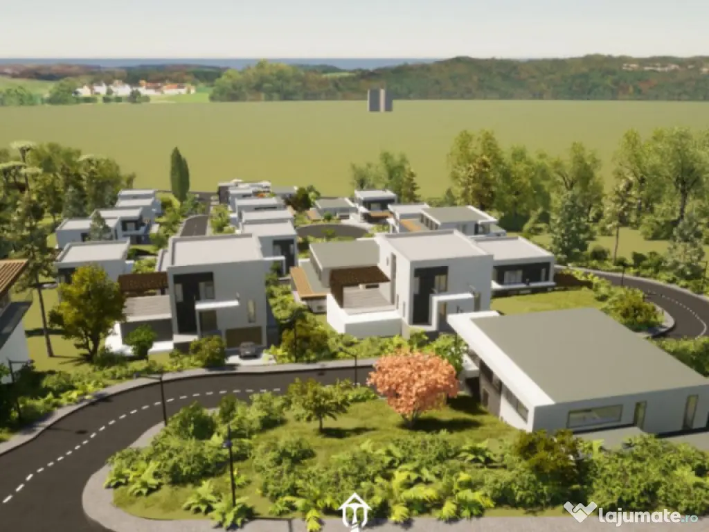 Teren cu PUZ Moll iulius Family peste strada Bucium