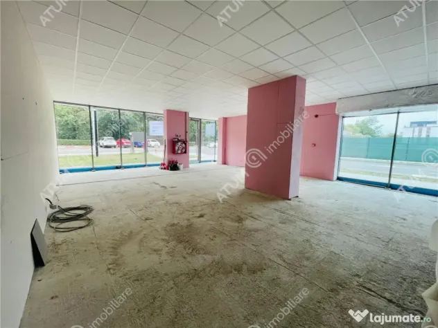 Spatiu comercial 82 mp deschidere stradala vitrina zona Blv
