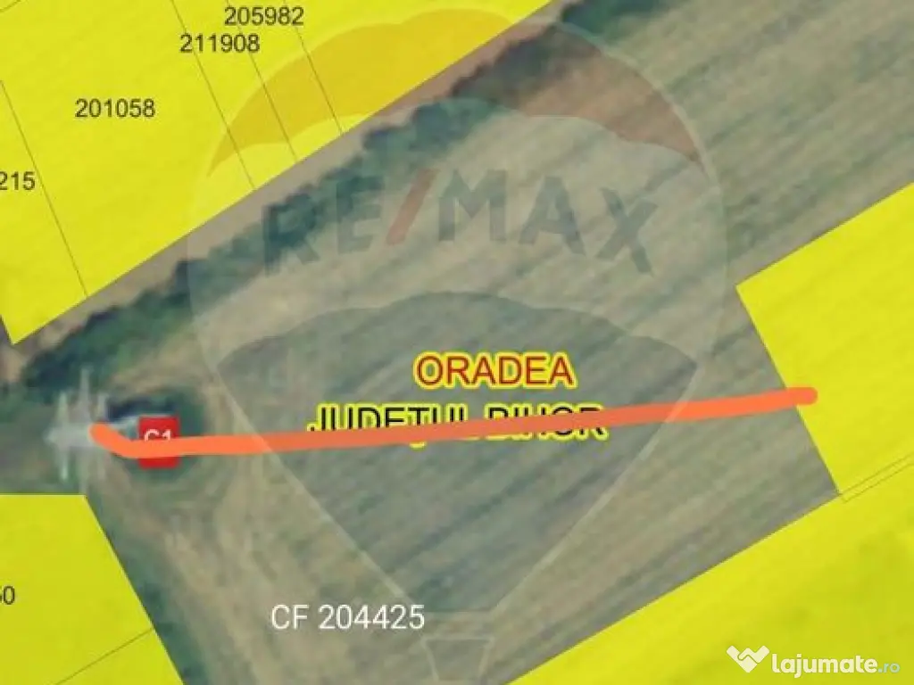 Teren 3187 mp intravilan de vânzare Oradea Nufarul zona ...