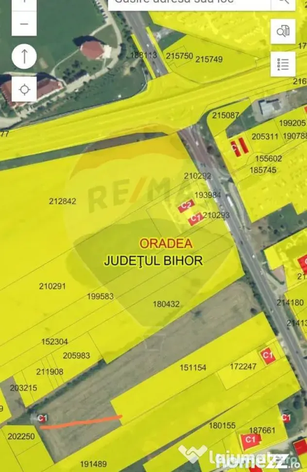 Teren 3187 mp intravilan de vânzare Oradea Nufarul zona ...