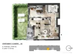 Apartament 2 camere | Pipera Plaza | Gradina privata | Bl...