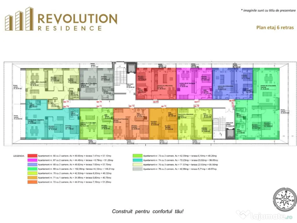 NEW! COMISION 0% Apartamente 3camere -Vasile Alecsandri 72E, Baia Mare