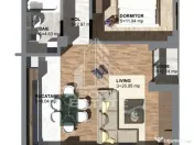 Apartament cu 2 camere open space Torontalului 