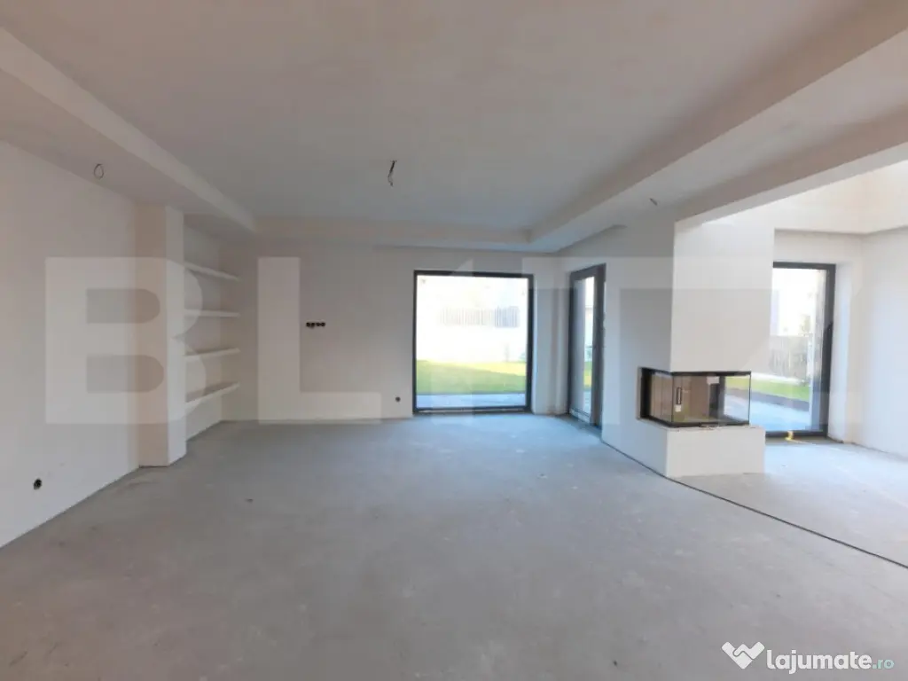 Vilă de lux cu sistem Smart Home,4 dormitoare,sală de spo