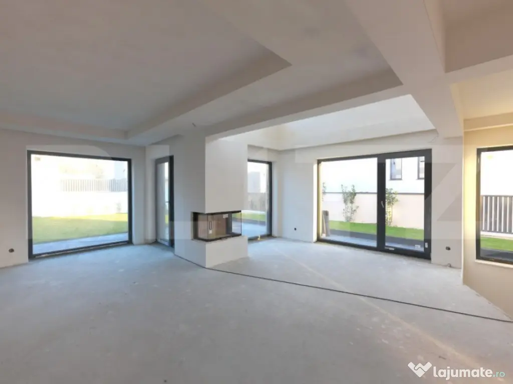 Vilă de lux cu sistem Smart Home,4 dormitoare,sală de spo