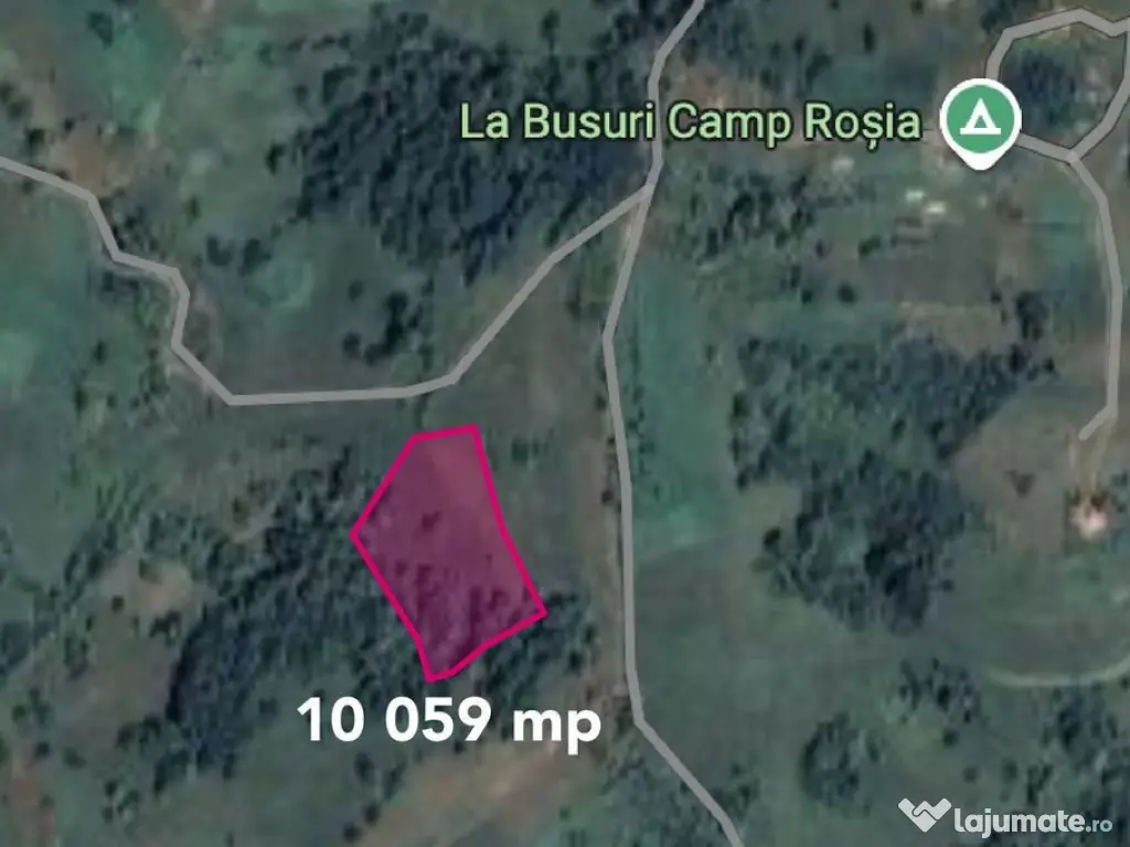 Teren cu panoramă fabuloasă, 10.059 mp, Roșia. 19.000 ...